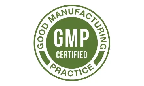 GMP Certified Supplement - Quality Manufactured in GMP Facility GMP Certified Supplement - Manufactured in GMP Certified Facility
